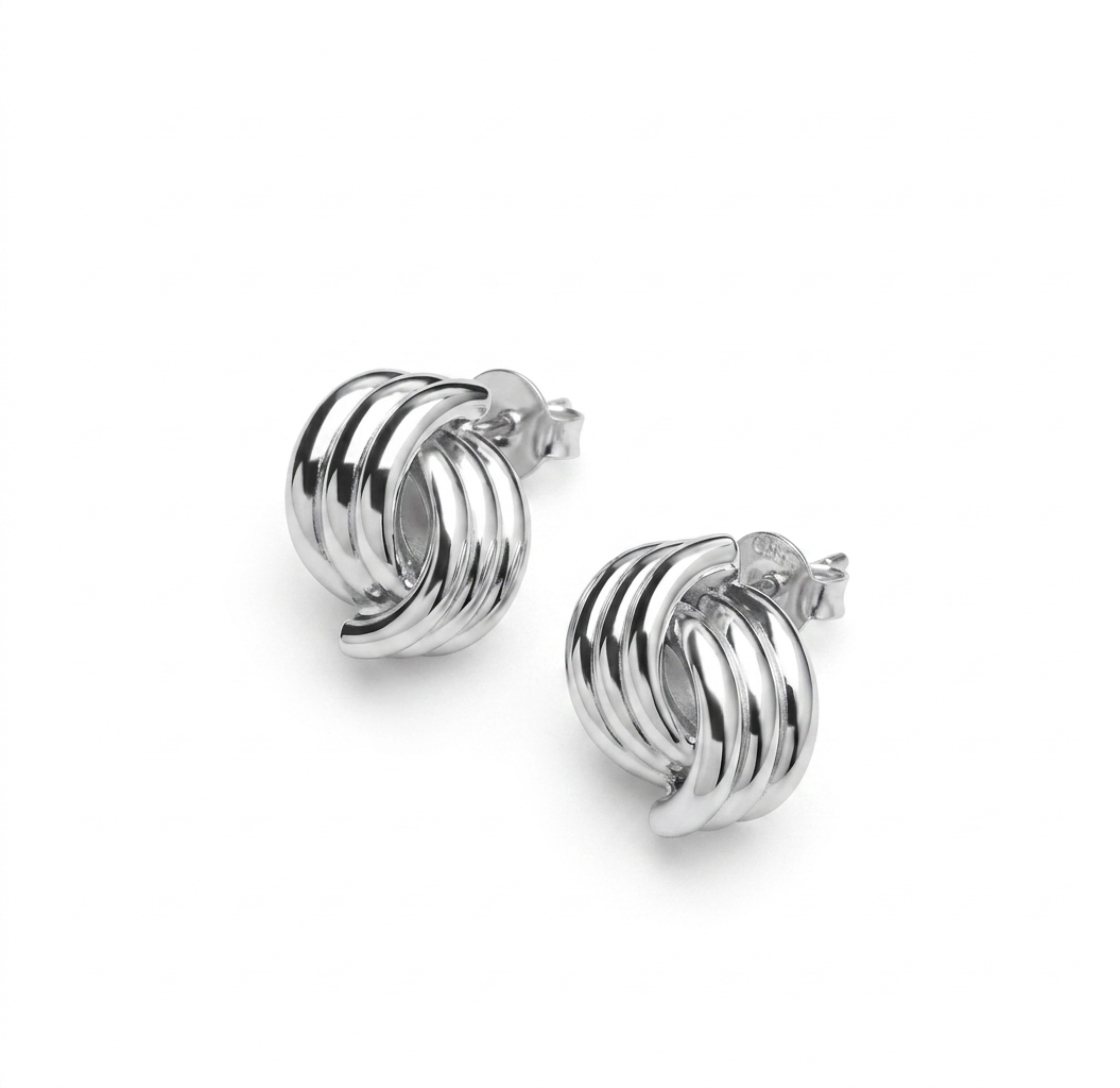 LOUISE SILVER EARRINGS