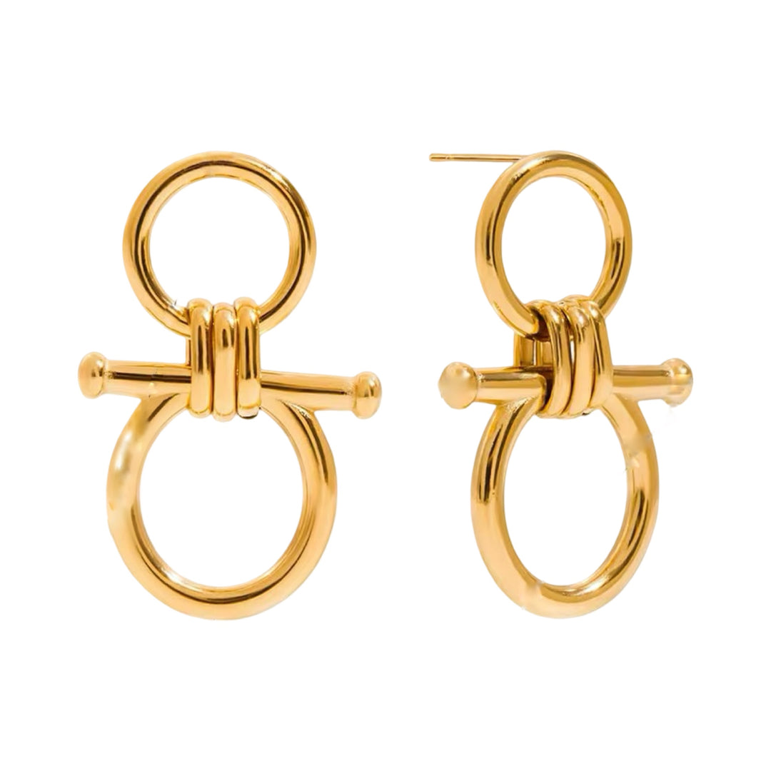 ILIA GOLD EARRINGS