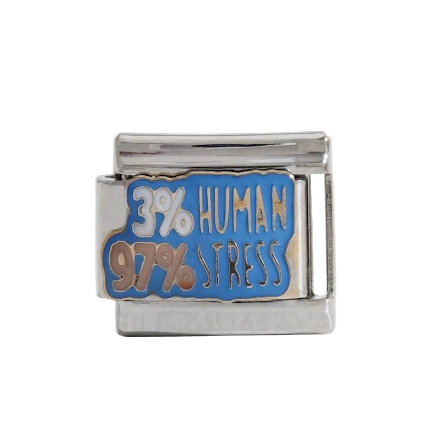 ITALIAN BRACELET FLAT CHARMS (SILVER)