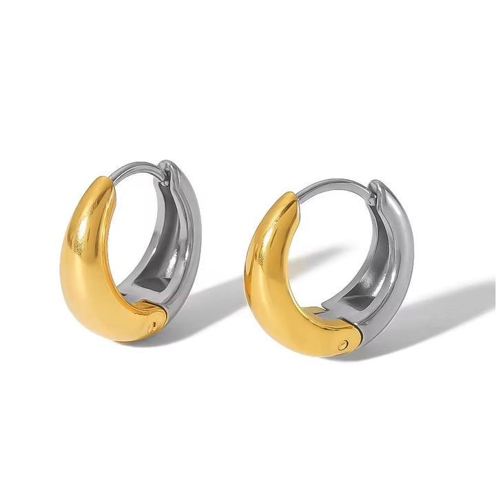 TIN GOLD & SILVER EARRINGS
