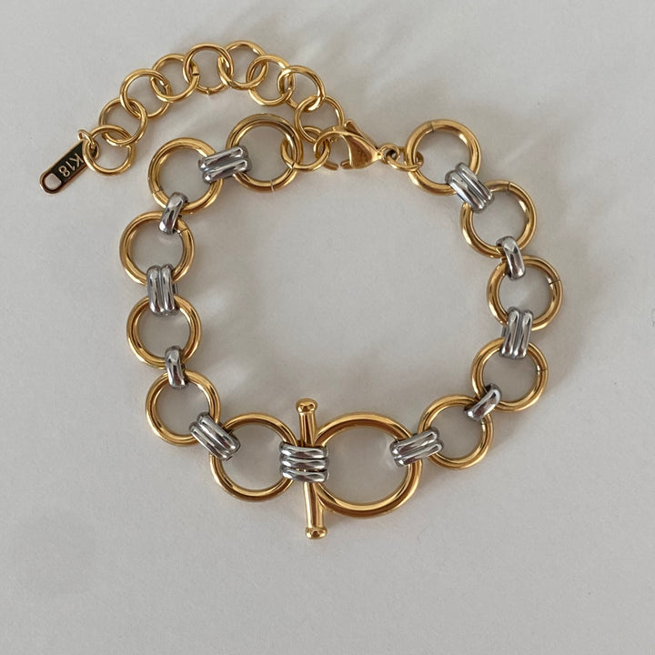ILIA GOLD & SILVER BRACELET