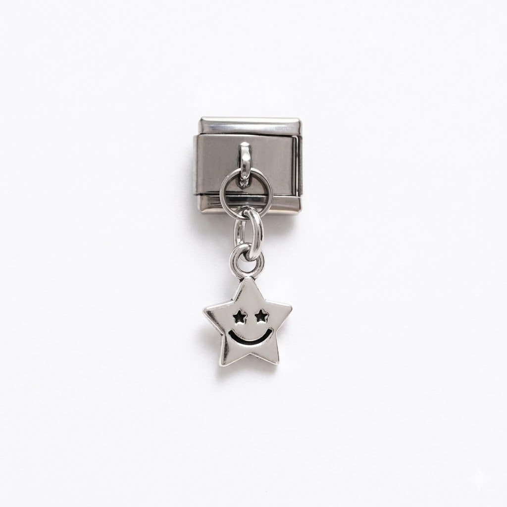 ITALIAN BRACELET DANGLING CHARMS (SILVER)