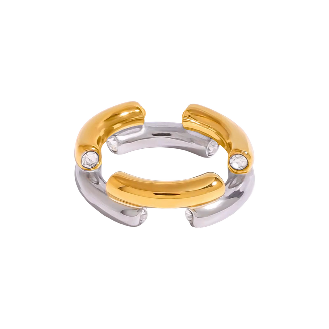 COBI GOLD & SILVER RING