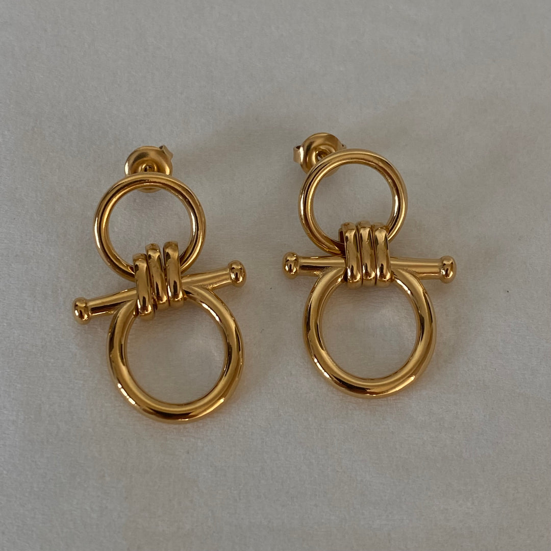 ILIA GOLD EARRINGS