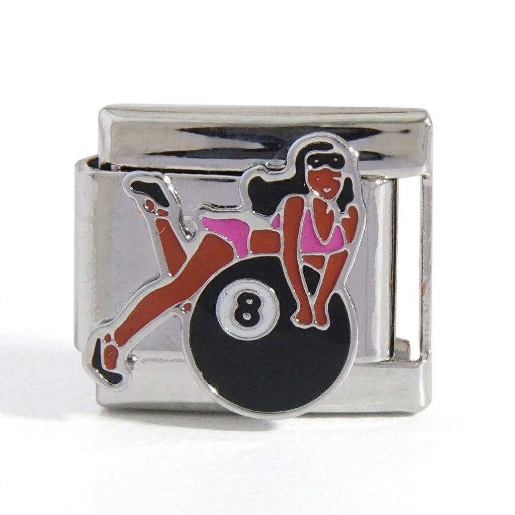 ITALIAN BRACELET FLAT CHARMS (SILVER)