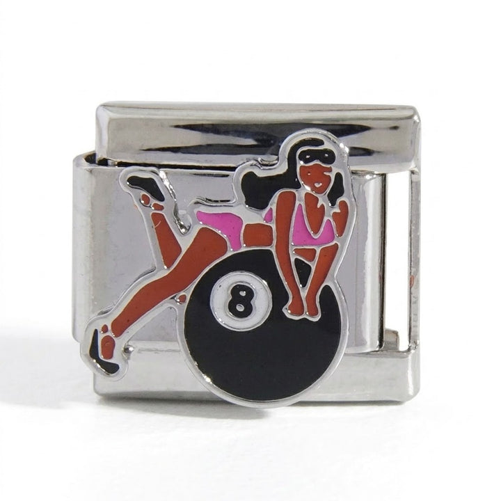 ITALIAN BRACELET FLAT CHARMS (SILVER)