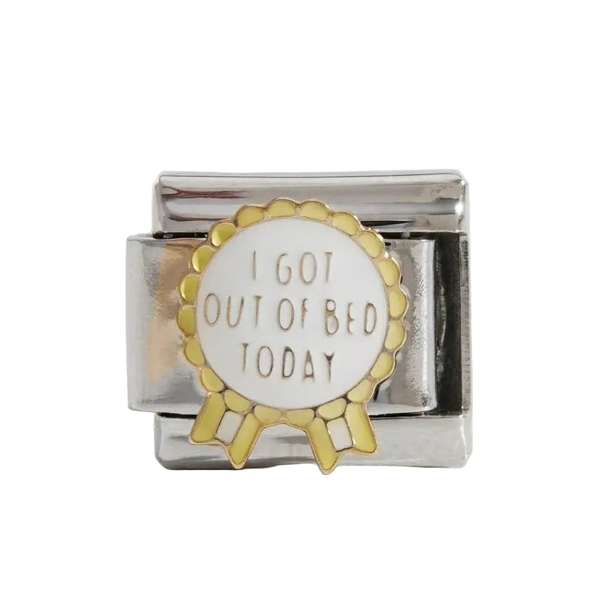 ITALIAN BRACELET FLAT CHARMS (SILVER)