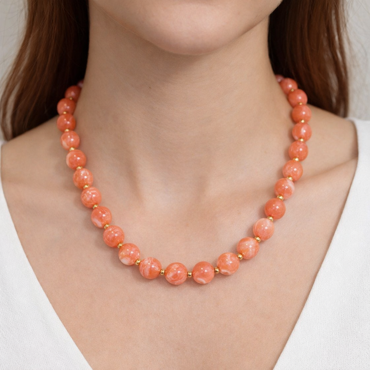RAMONA CORAL NECKLACE