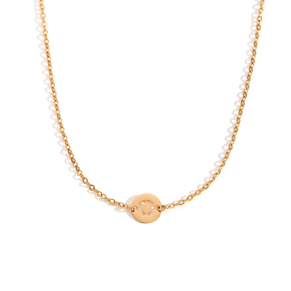 ALPHABET GOLD NECKLACE