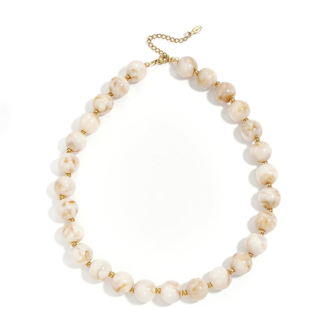 RAMONA BEIGE NECKLACE