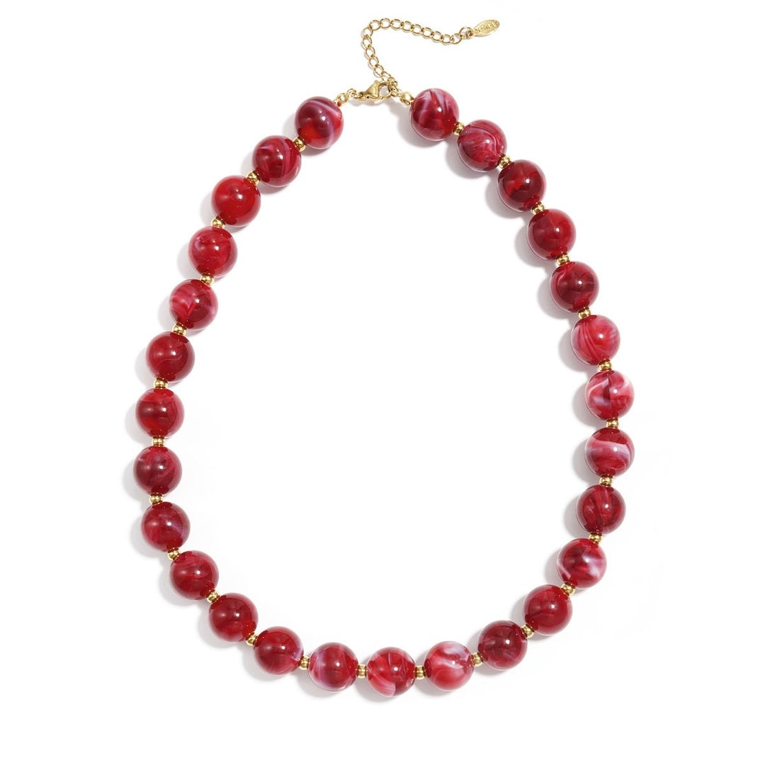 RAMONA RED NECKLACE