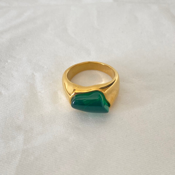 AMANDA GREEN RING
