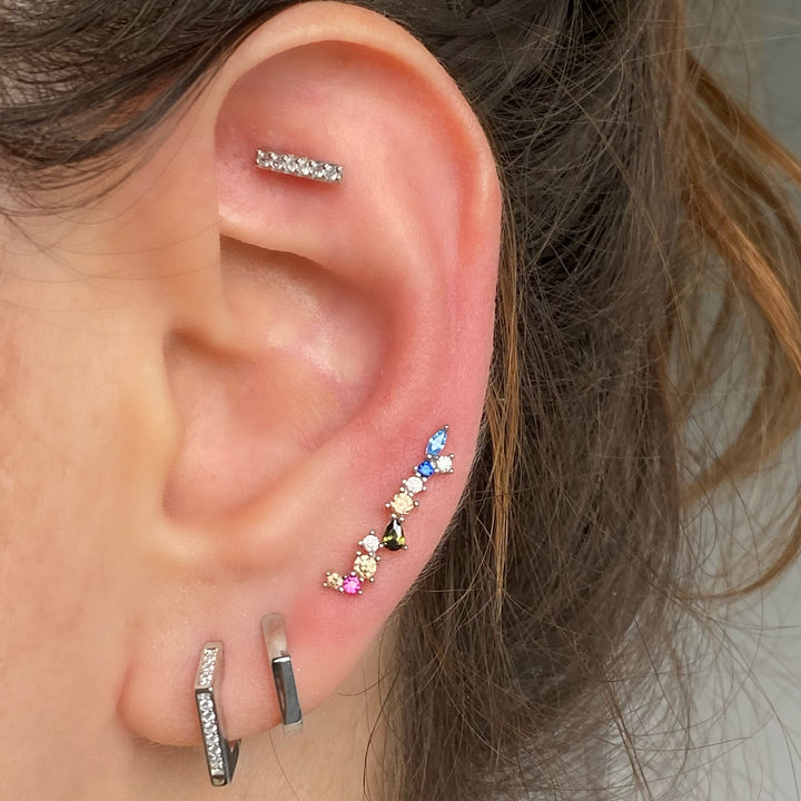FIONA SILVER EARRINGS