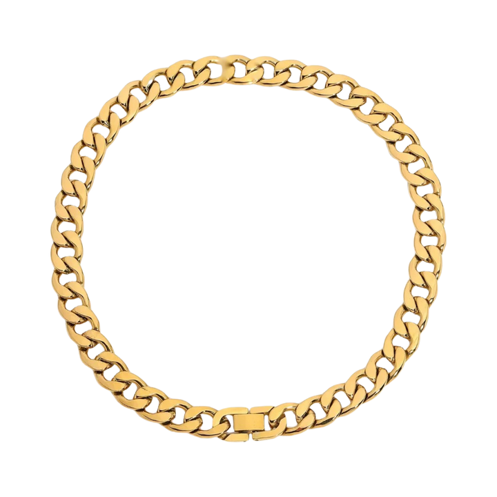 SANDY GOLD CHAIN NECKLACE