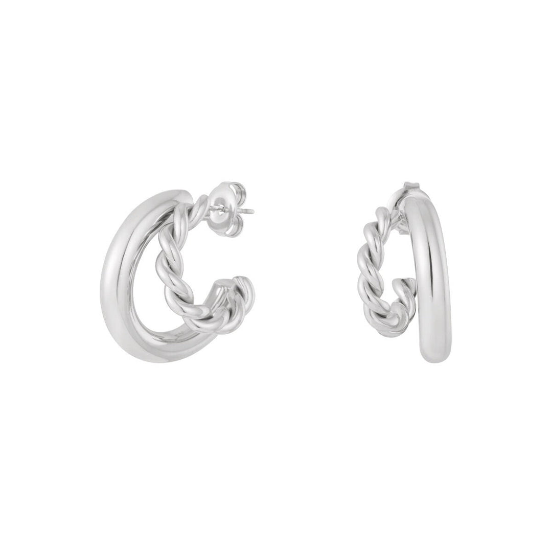 DARA SILVER EARRINGS