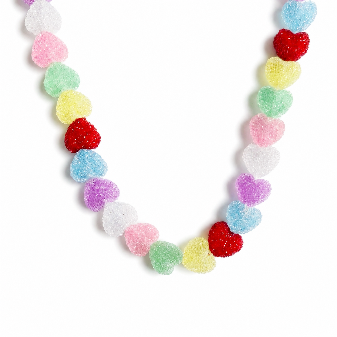 CANDY HEART MULTI-COLOURED NECKLACE