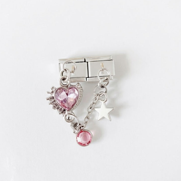 ITALIAN BRACELET DANGLING CHARMS (SILVER)