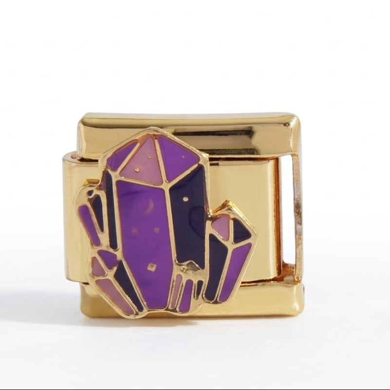 ITALIAN BRACELET FLAT CHARMS (GOLD)