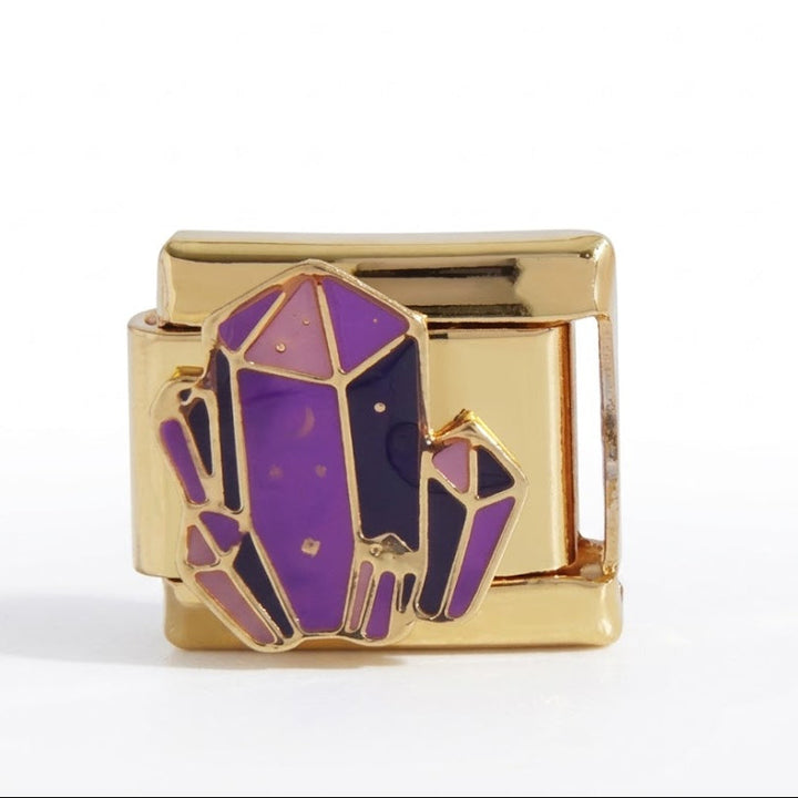 ITALIAN BRACELET FLAT CHARMS (GOLD)