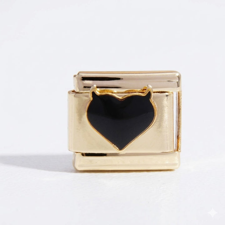 ITALIAN BRACELET FLAT CHARMS (GOLD)