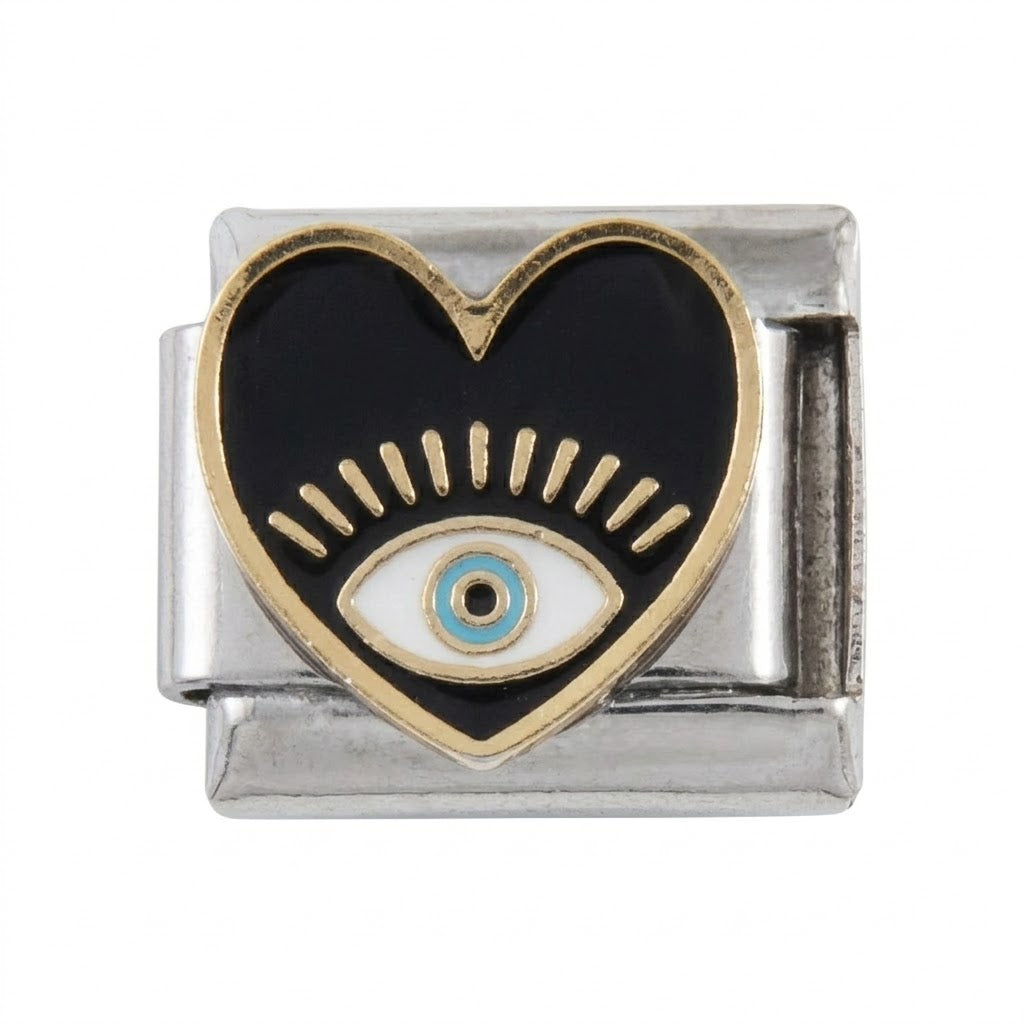 ITALIAN BRACELET FLAT CHARMS (SILVER)