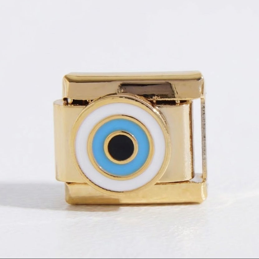 ITALIAN BRACELET FLAT CHARMS (GOLD)