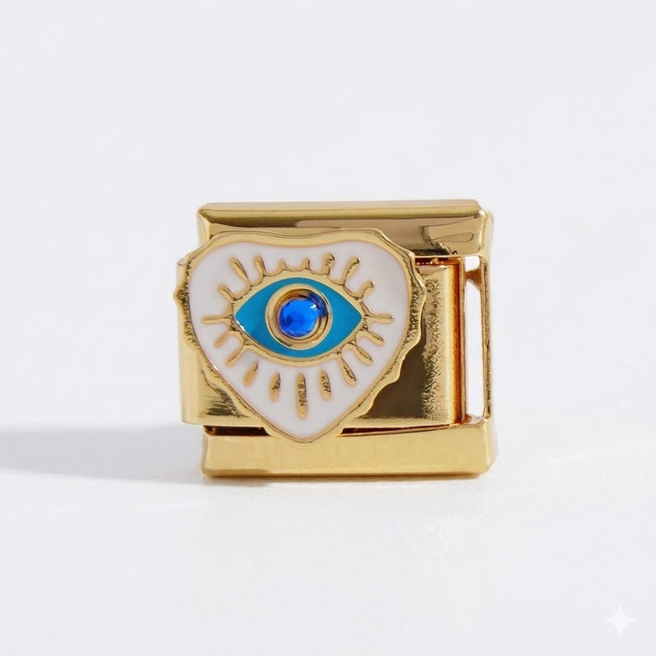 ITALIAN BRACELET FLAT CHARMS (GOLD)