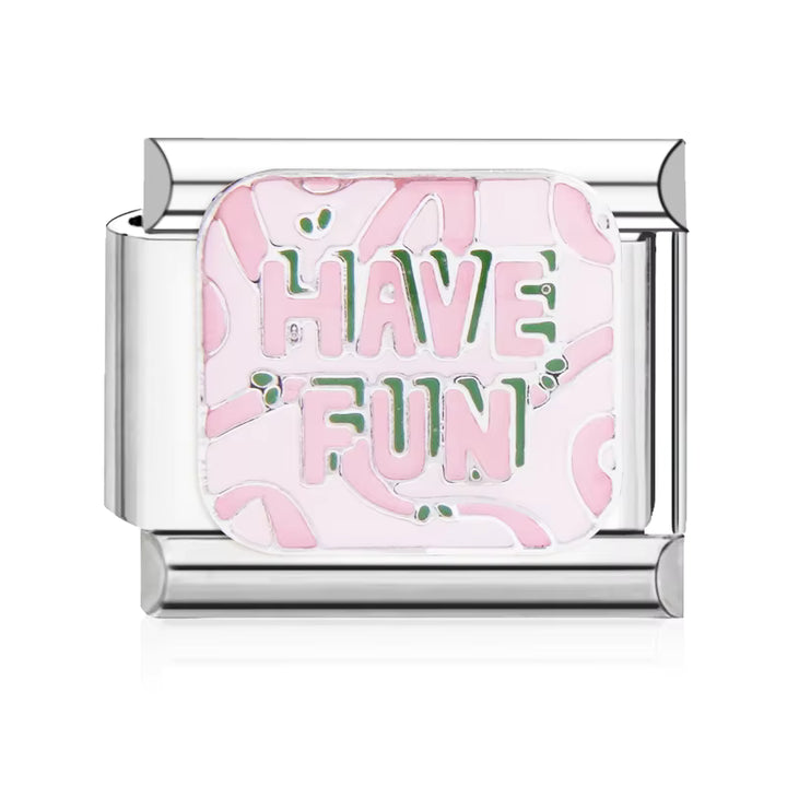 ITALIAN BRACELET FLAT CHARMS (SILVER)