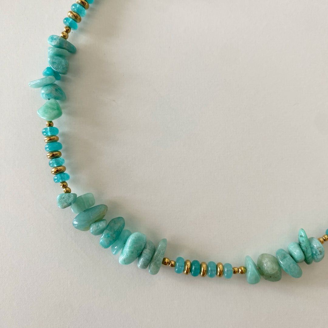 CORA AMAZONITE NECKLACE