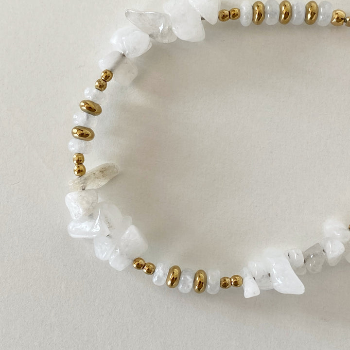 CORA WHITE JADE BRACELET