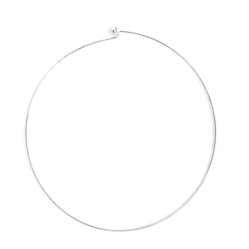 MONA SILVER CHOKER NECKLACE
