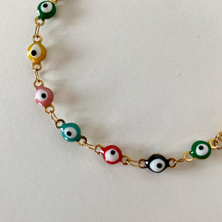 MATI GOLD MULTI-COLOUR BRACELET
