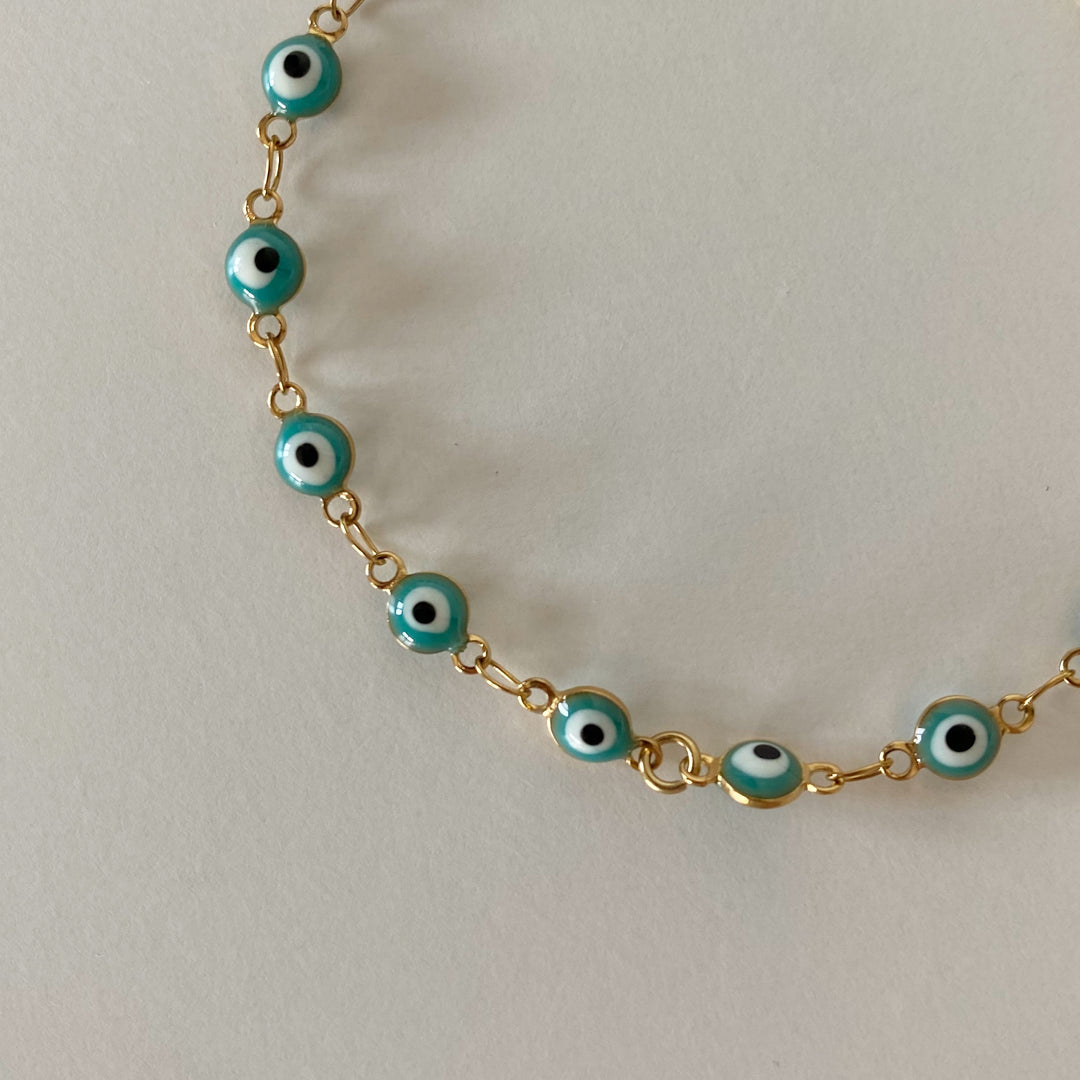 MATI GOLD TURQUOISE BRACELET