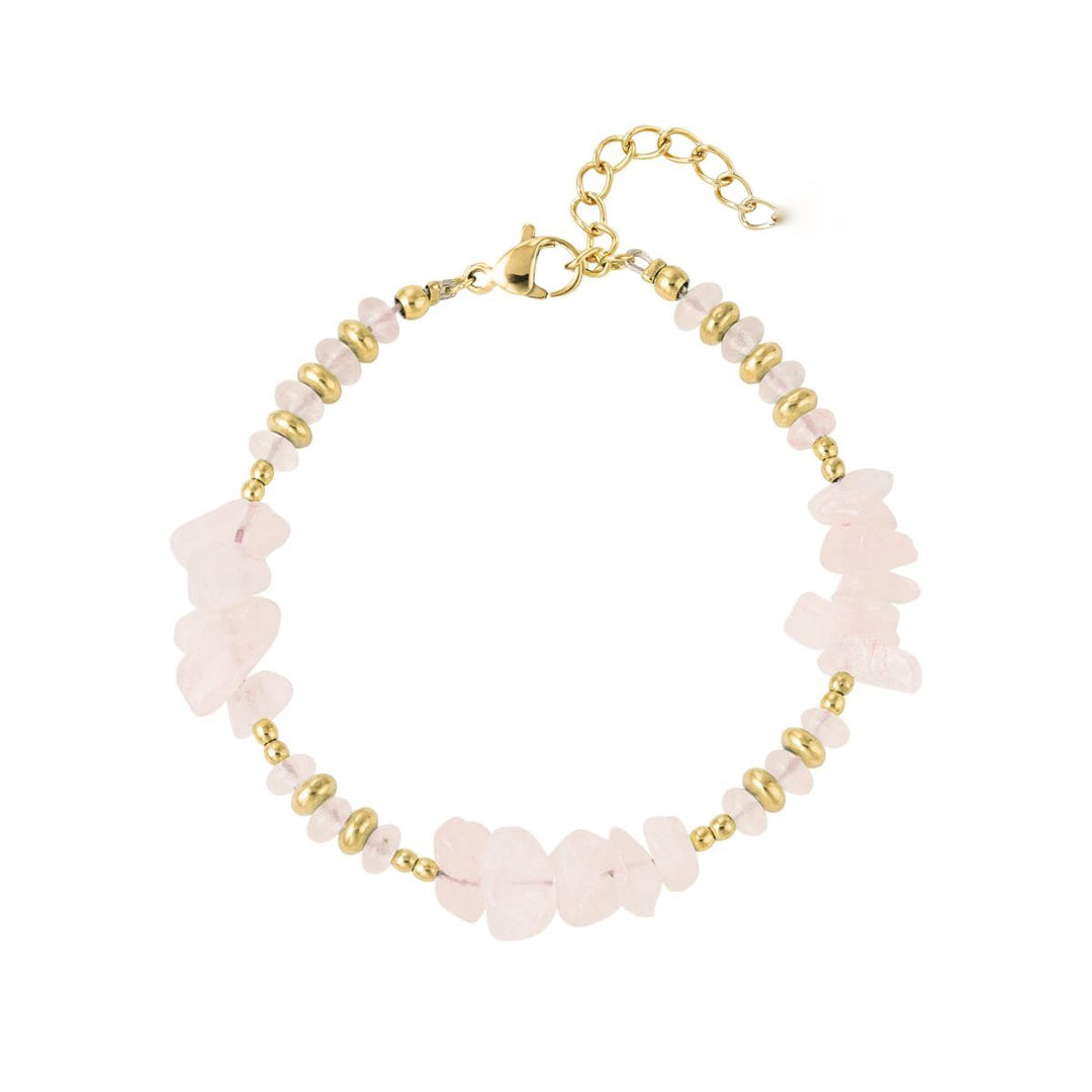 CORA ROSE QUARTZ BRACELET