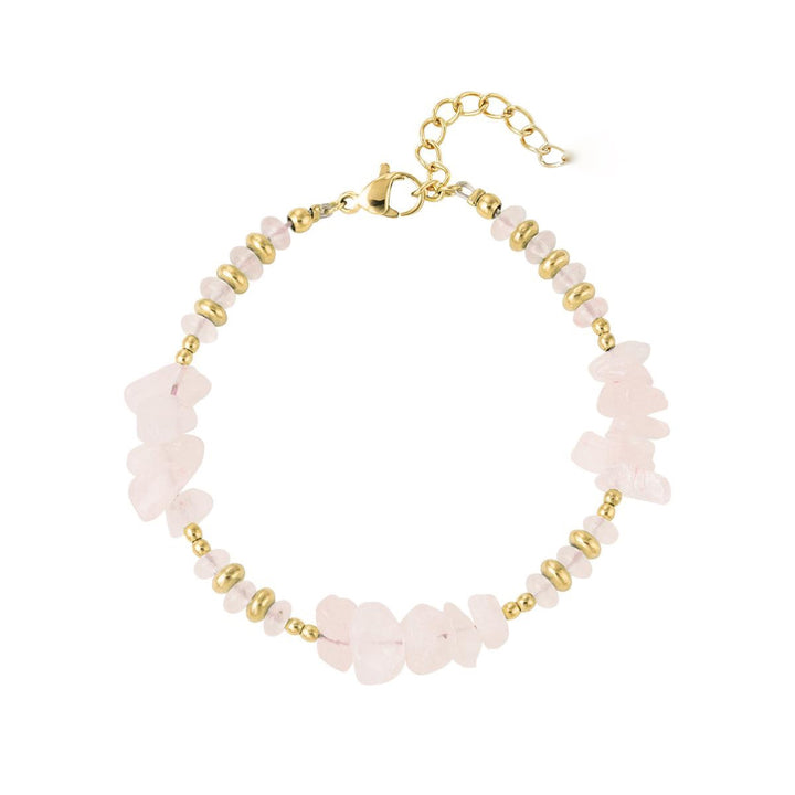CORA ROSE QUARTZ BRACELET
