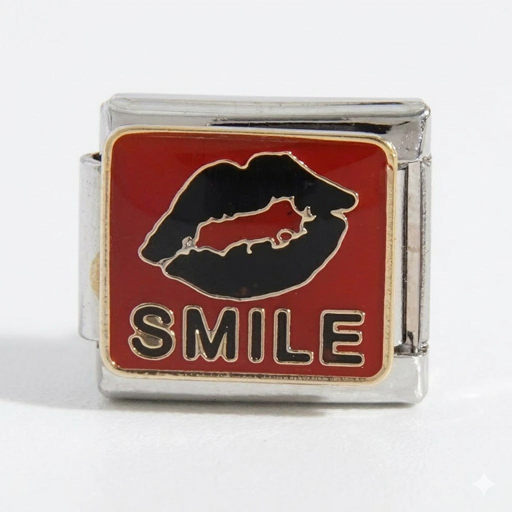 ITALIAN BRACELET FLAT CHARMS (SILVER)