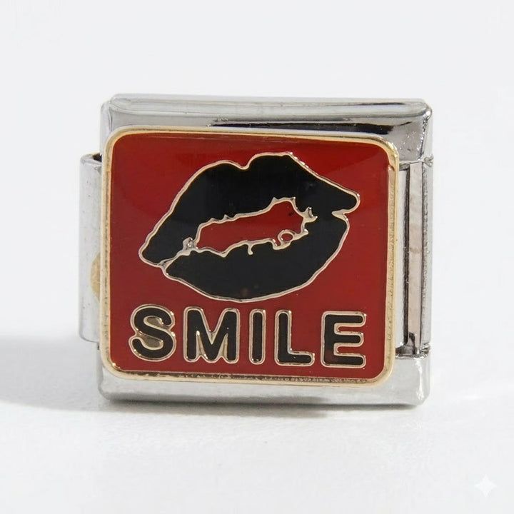 ITALIAN BRACELET FLAT CHARMS (SILVER)