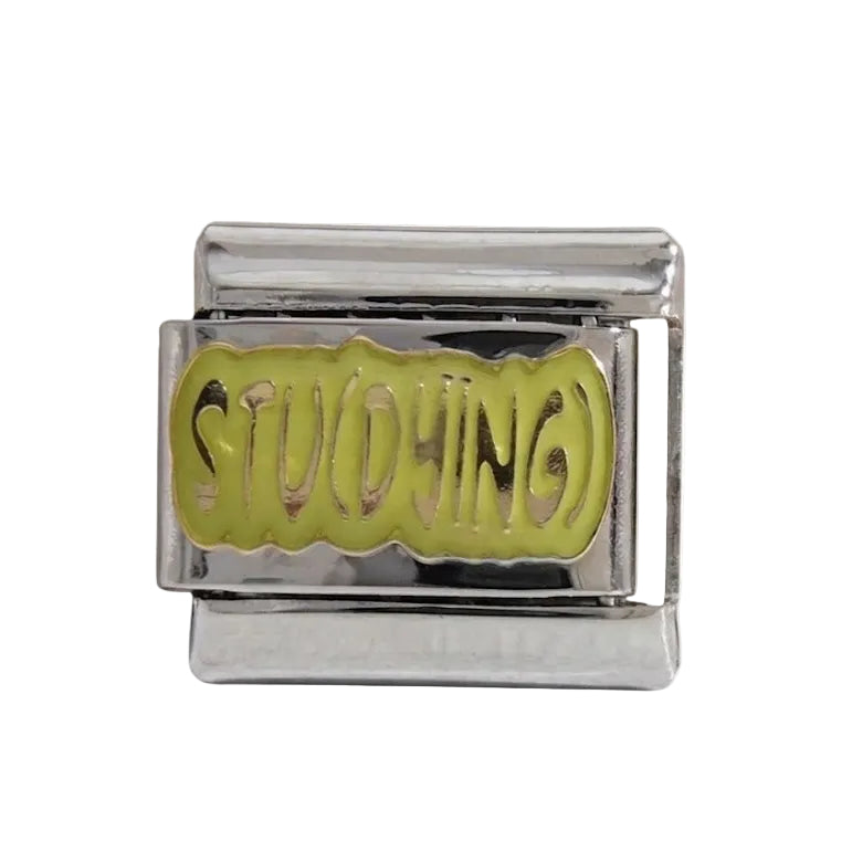 ITALIAN BRACELET FLAT CHARMS (SILVER)