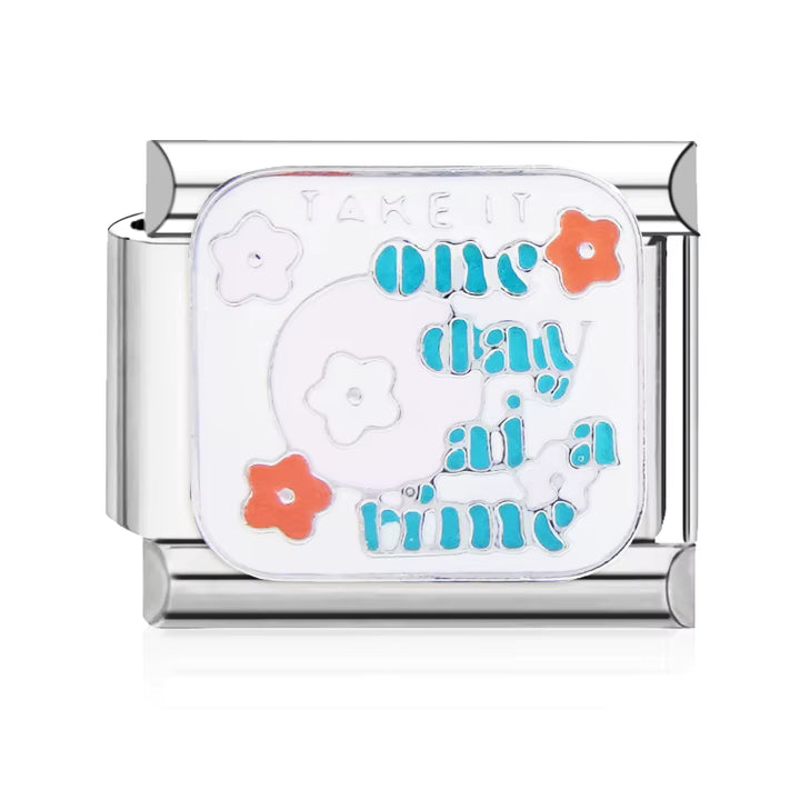 ITALIAN BRACELET FLAT CHARMS (SILVER)