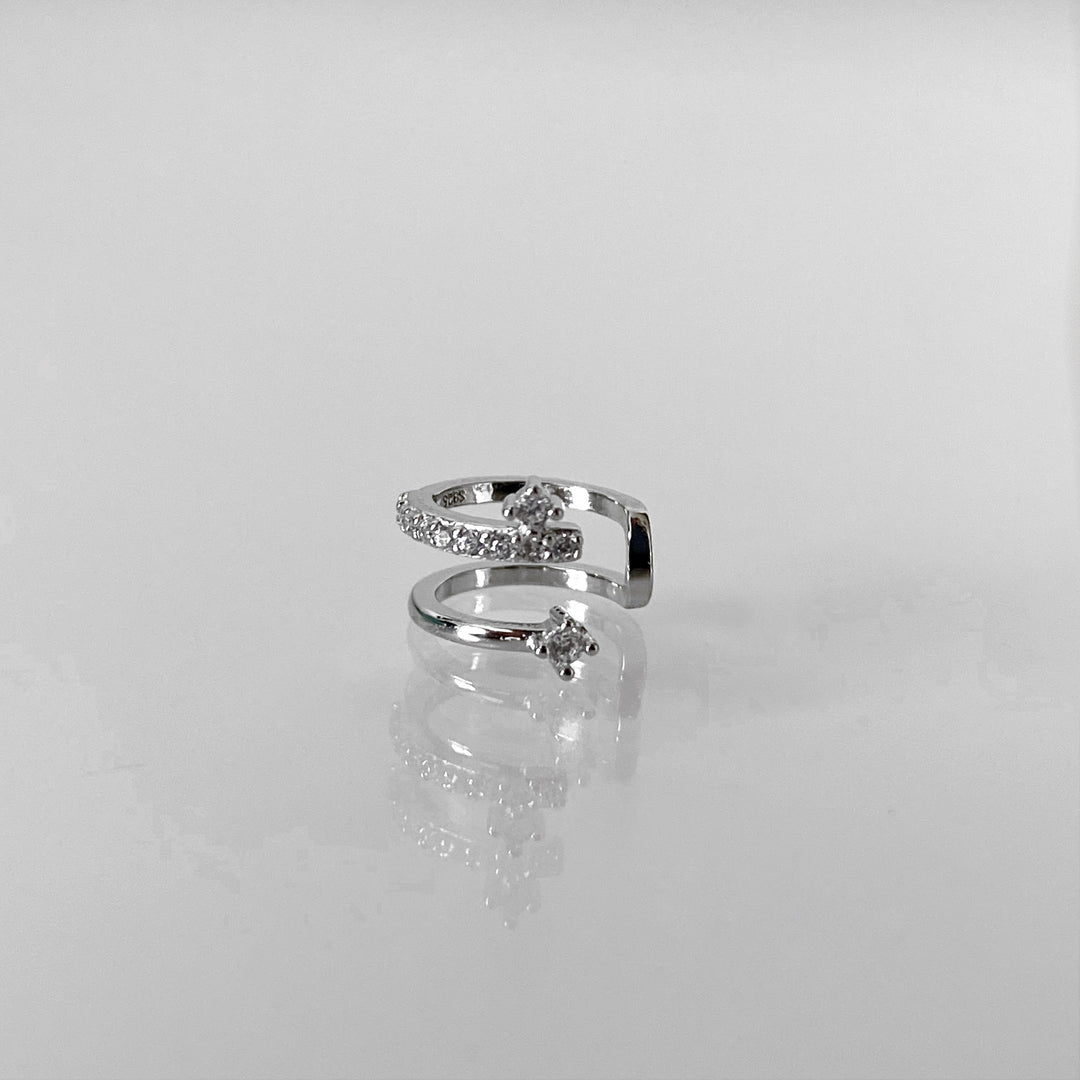 NYSA SILVER EARCUFF