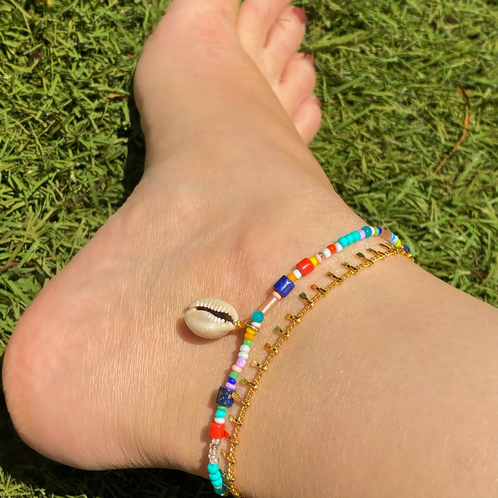 SEA SHELL ANKLET