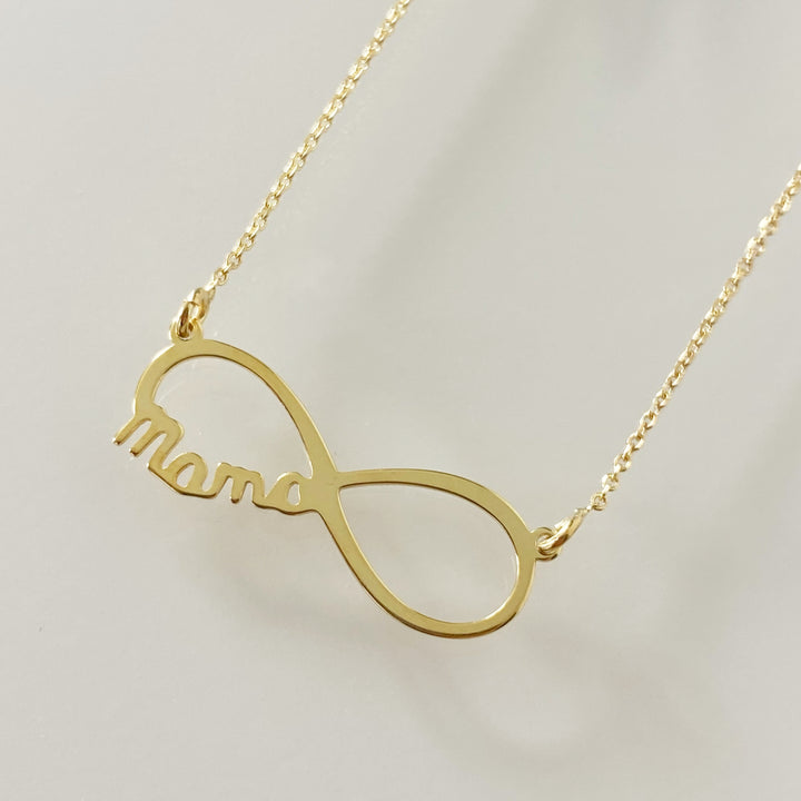 MAMA INFINITY GOLD NECKLACE