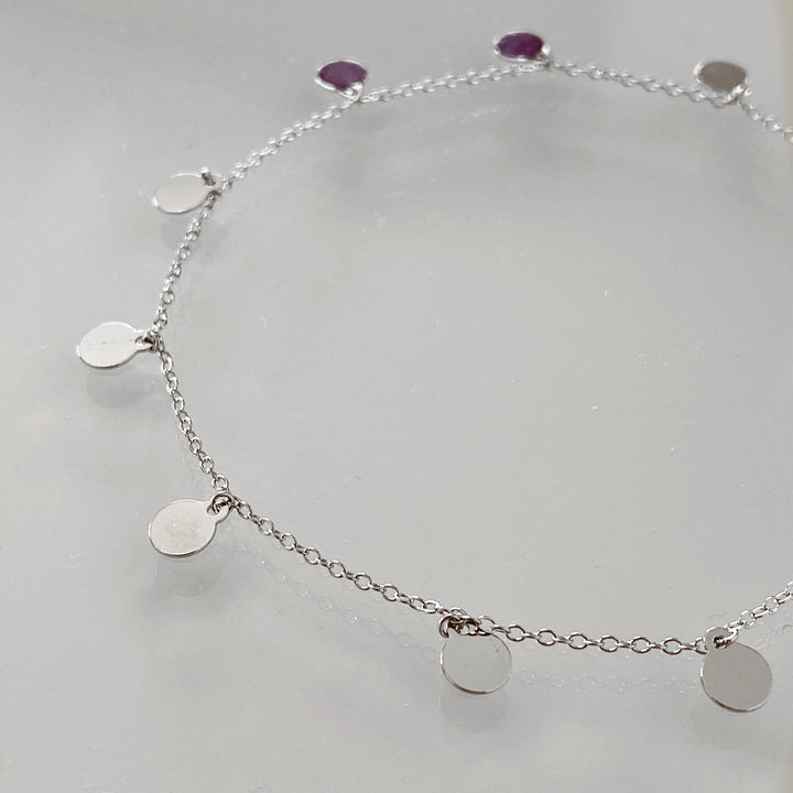 INDY SILVER ANKLET
