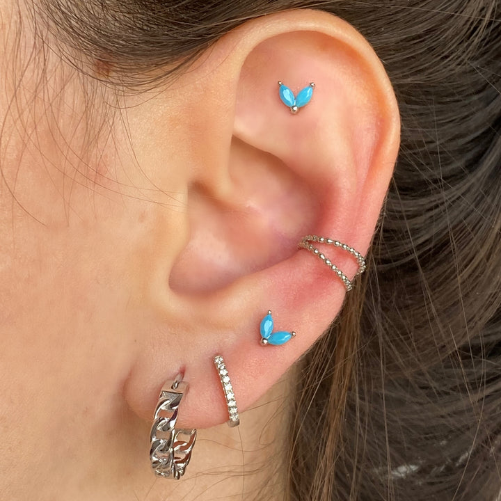 LISA SILVER EARCUFF
