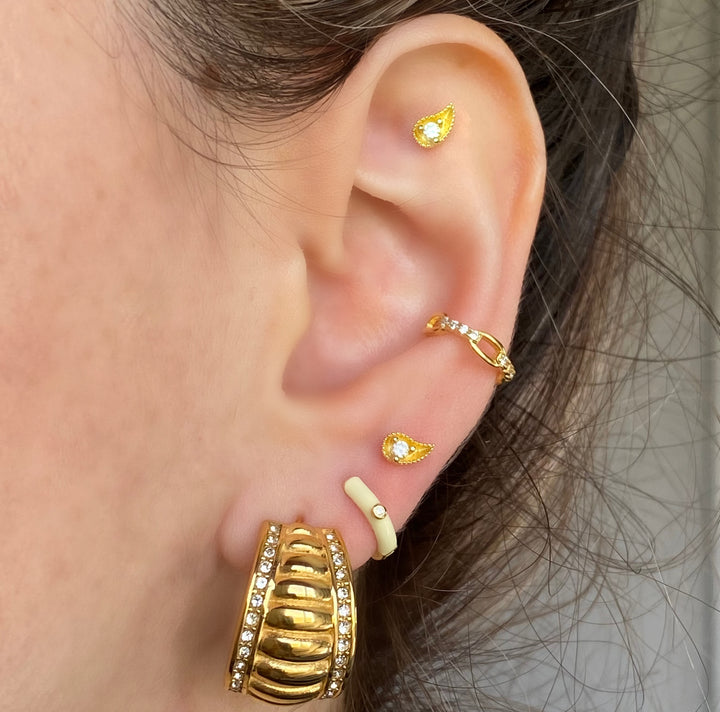 BLAIR GOLD EARRINGS EARRINGS