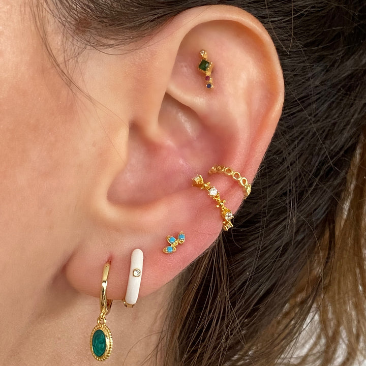 ELIZABETH GOLD EARRINGS