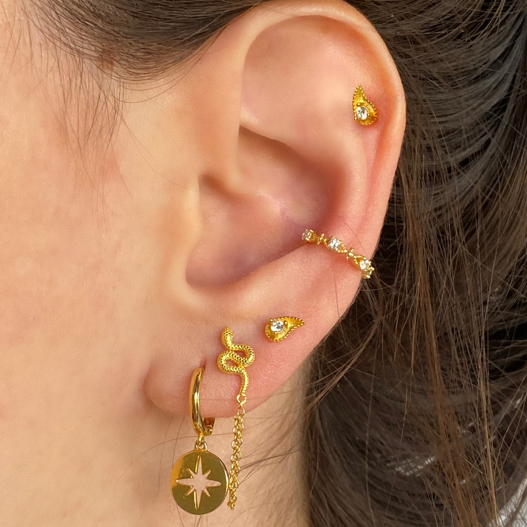 SUMMER GOLD EARRINGS