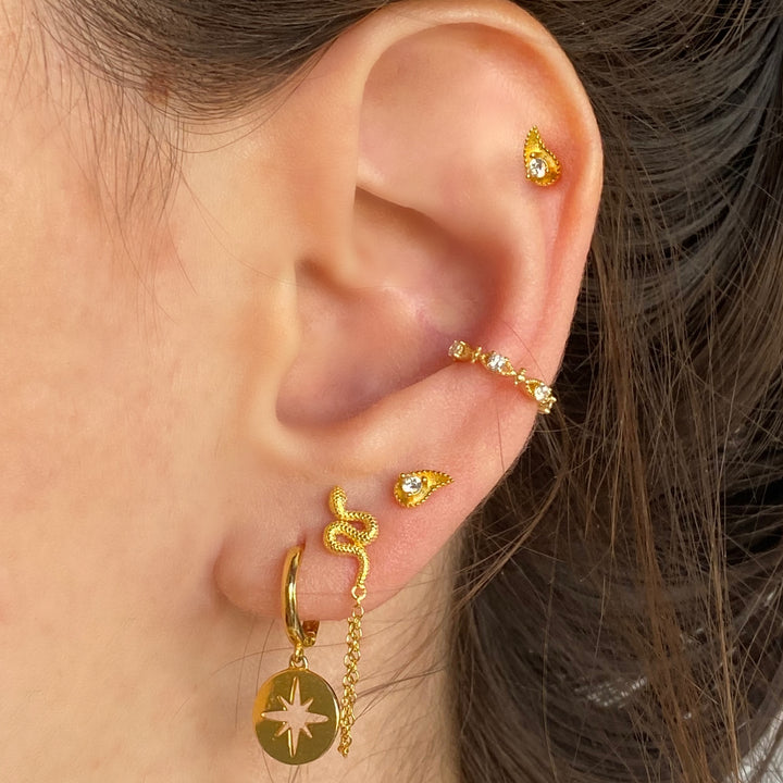 SUMMER GOLD EARRINGS