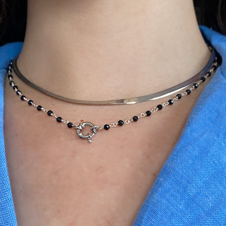 MONTEREY SILVER NECKLACE