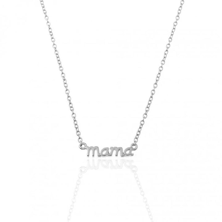 MAMA SMALL SILVER NECKLACE